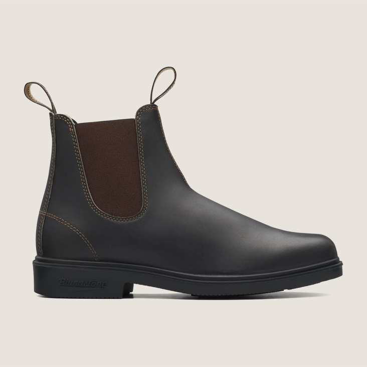 Men's Fashion Blundstone Dress Chelsea Boots Stout Brown