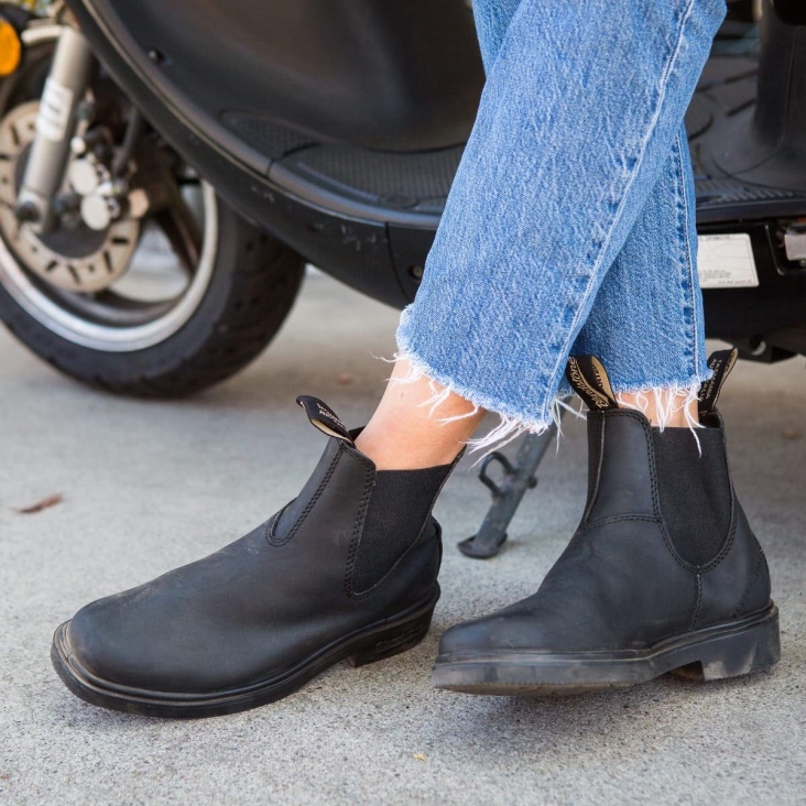 Women's Fashion Blundstone Dress Chelsea Boots Black