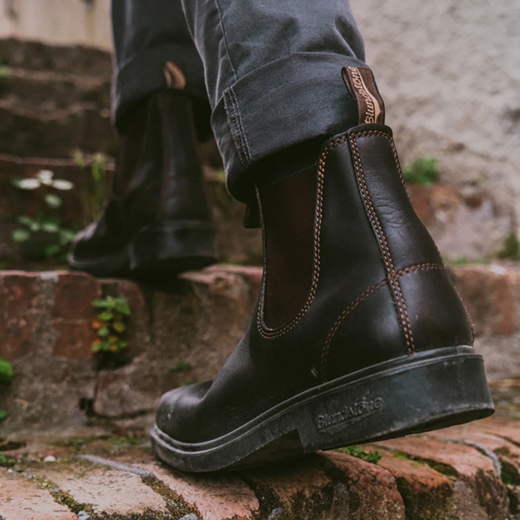 Fashion Blundstone Men's Dress Chelsea Boots Stout Brown
