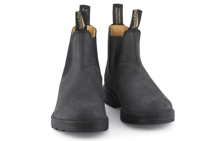 Women's Winter Boots 587 Rustic Black Fashion Blundstone