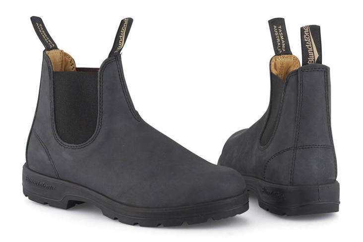 Women's Winter Boots 587 Rustic Black Fashion Blundstone