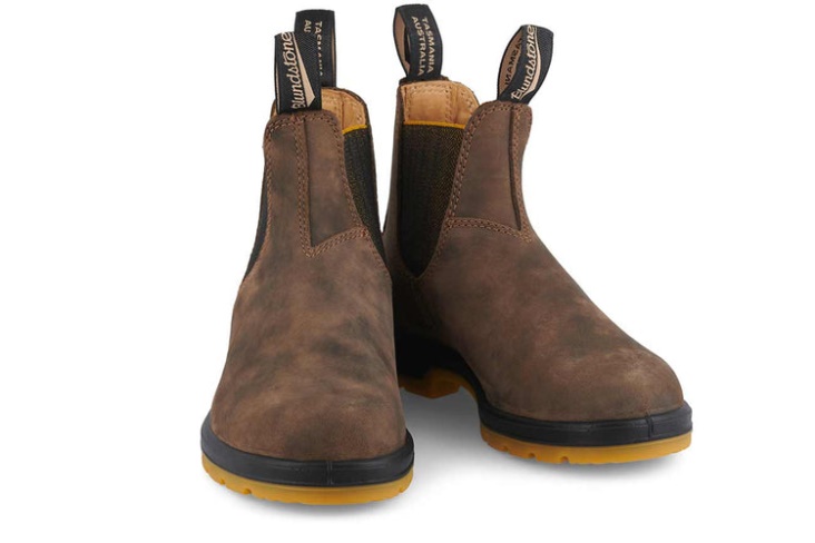 Fashion Blundstone Women's Winter Boots 1944 Rustic Brown/Mustard