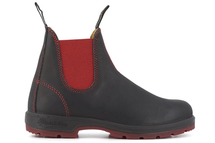 Women's Winter Boots 1316 Heritage Black Red Fashion Blundstone