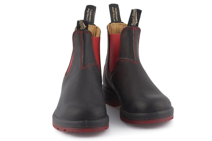 Women's Winter Boots 1316 Heritage Black Red Fashion Blundstone