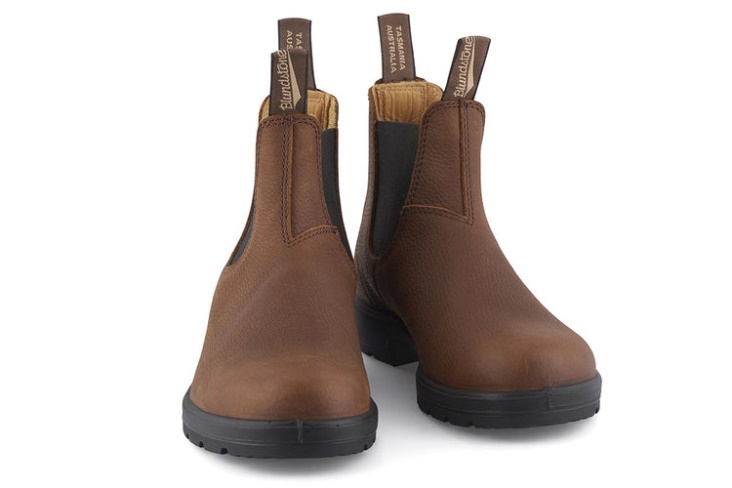 Women's Winter Boots 1445 Brown Pebble Fashion Blundstone