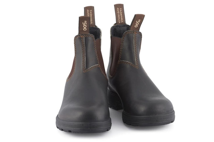Fashion Blundstone Women's Leather Boots 500 Stout Brown