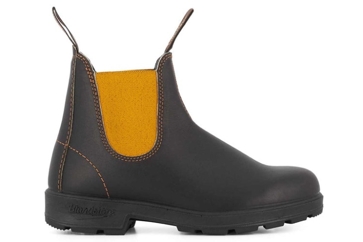 Women's Leather Boots 1919 Brown/Mustard Fashion Blundstone