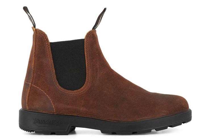 Men's Suede Boots 1911 Tobacco Fashion Blundstone