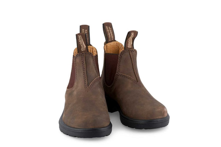 Kids Boots 565 Rustic Brown Fashion Blundstone
