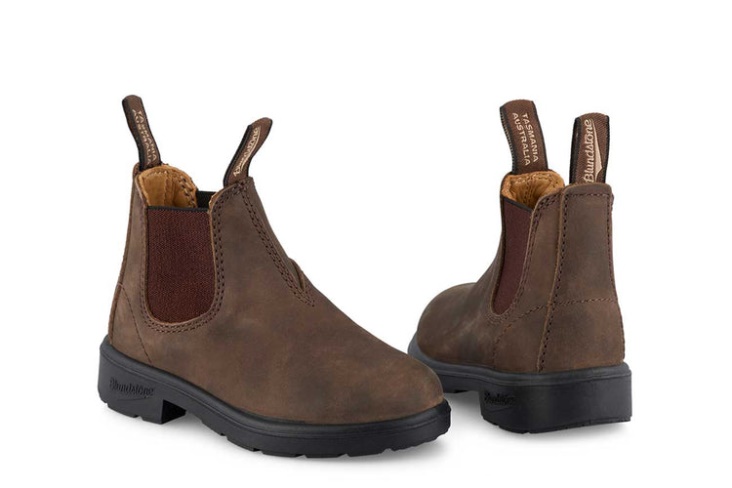 Kids Boots 565 Rustic Brown Fashion Blundstone