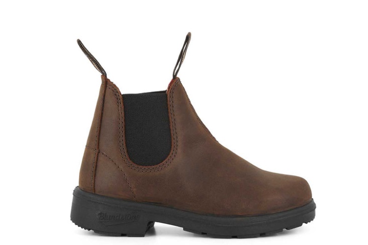 Kids Boots 1468 Antique Brown Fashion Blundstone