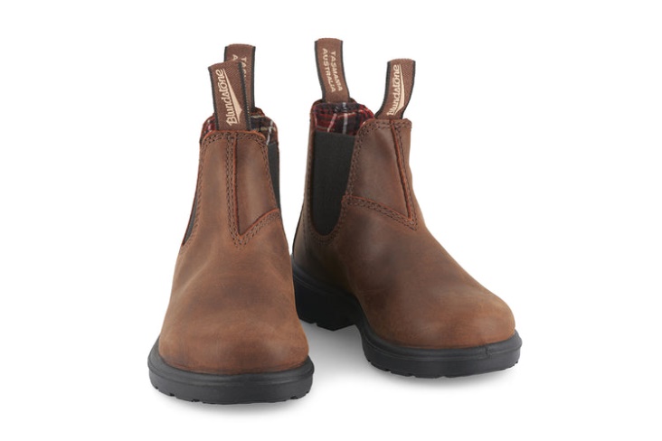 Kids Boots 1468 Antique Brown Fashion Blundstone