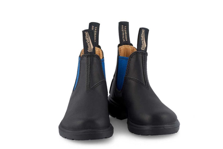 Fashion Blundstone Kids Boots 580 Black/Blue