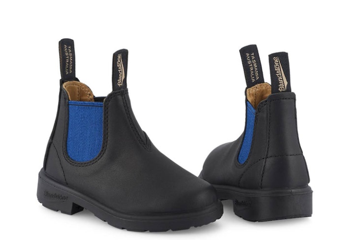 Fashion Blundstone Kids Boots 580 Black/Blue