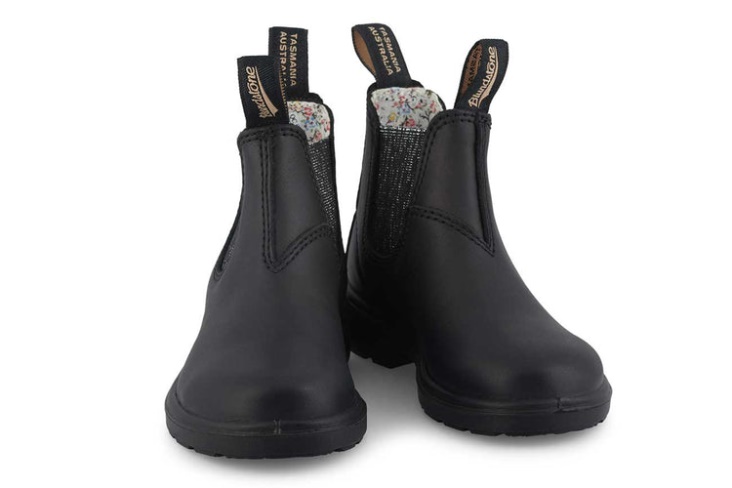 Kids Boots 2096 Black/Silver Glitter Fashion Blundstone