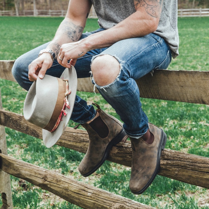 Fashion Blundstone Men's Dress Chelsea Boots