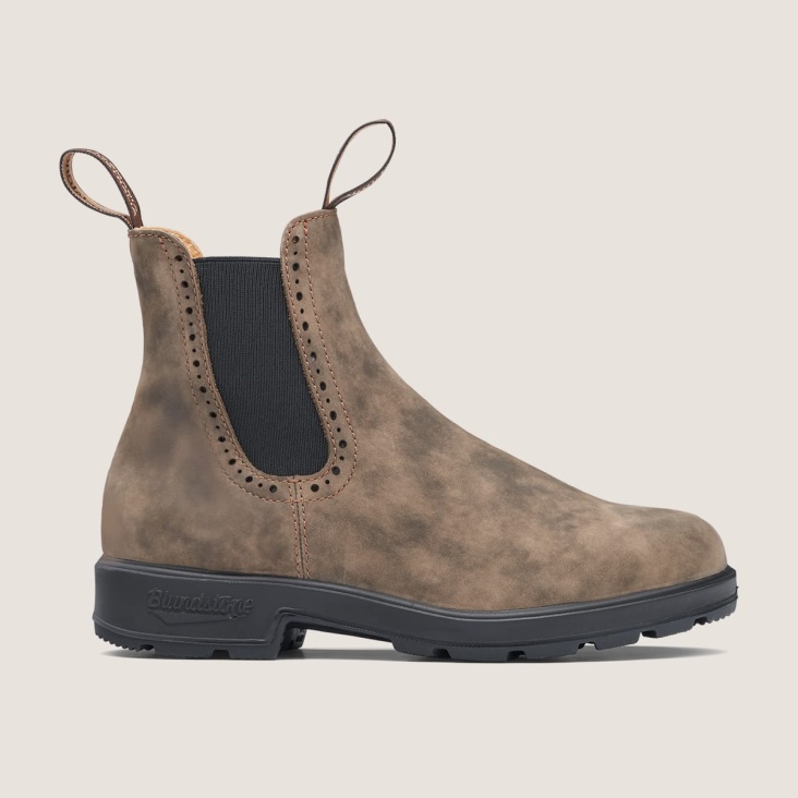 Women's Originals High Top Boots Rustic Brown Fashion Blundstone