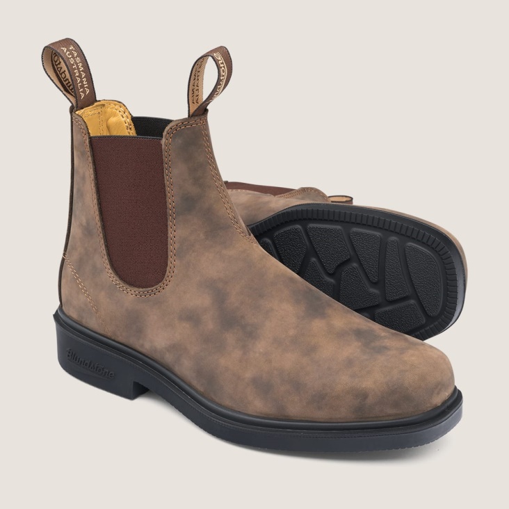 Fashion Blundstone Youth Dress Chelsea Boots Rustic Brown