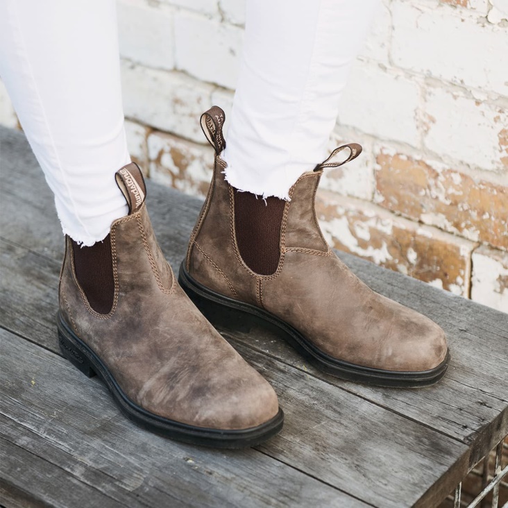 Fashion Blundstone Women's Dress Chelsea Boots Rustic Brown