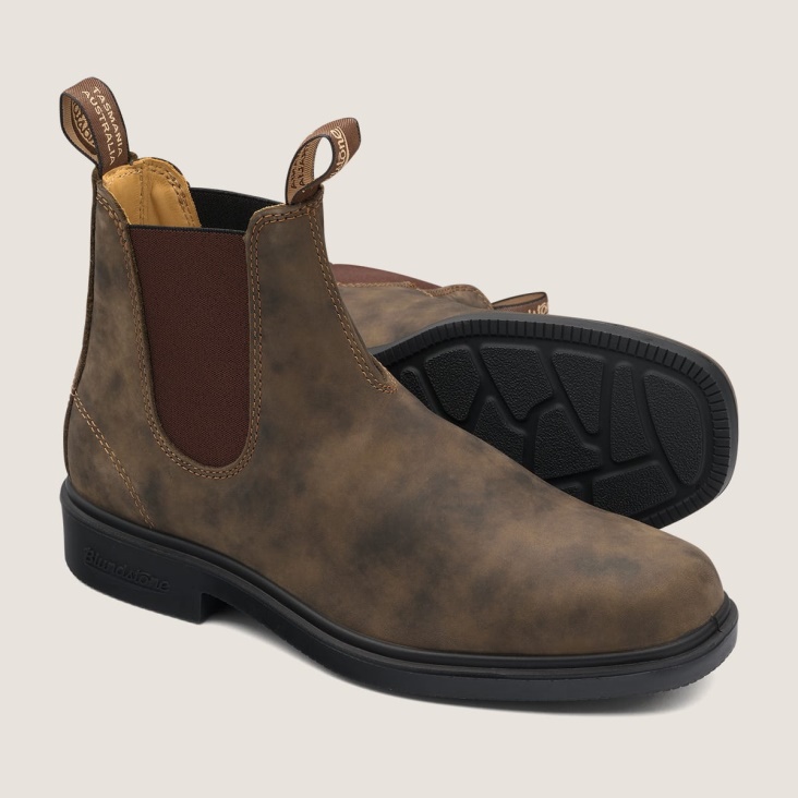 Fashion Blundstone Men's Dress Chelsea Boots Rustic Brown