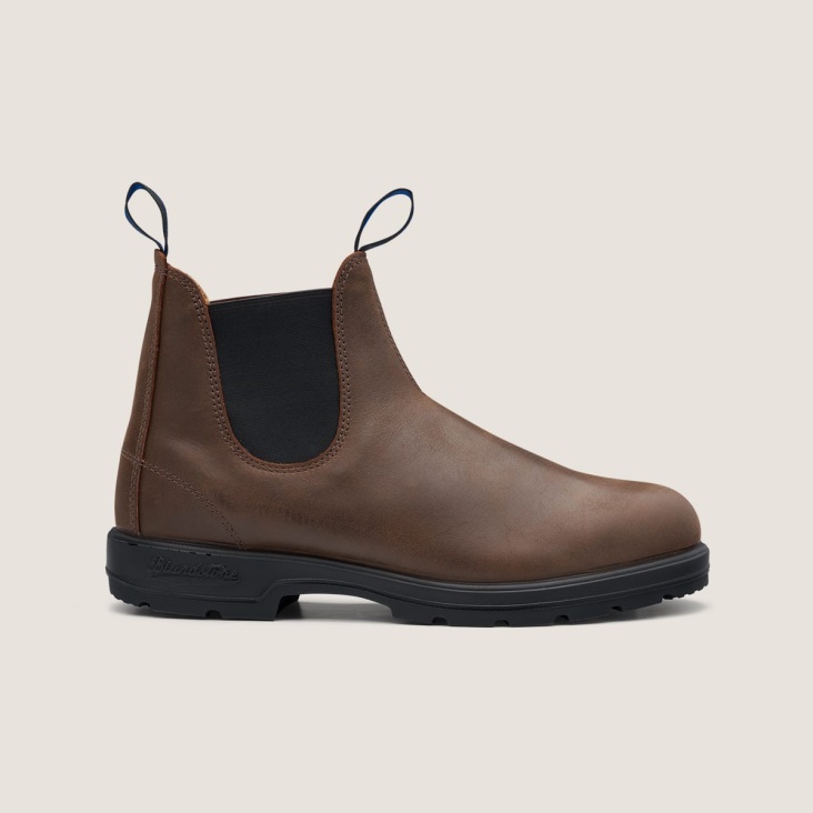 Men's Thermal Chelsea Boots Antique Brown Fashion Blundstone