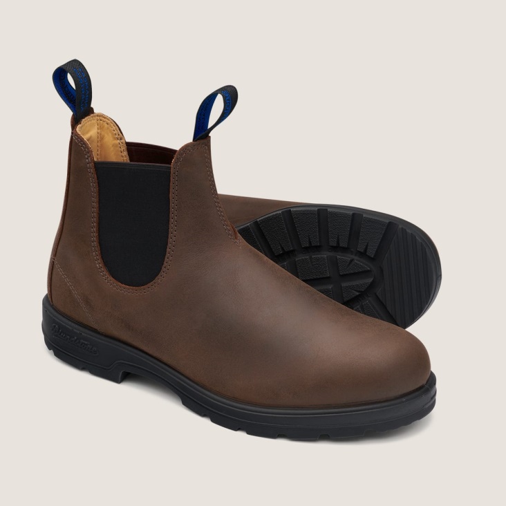 Men's Thermal Chelsea Boots Antique Brown Fashion Blundstone