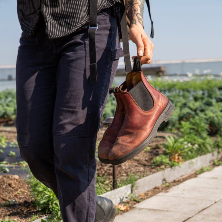 Fashion Blundstone Men's Classics Chelsea Boots Redwood