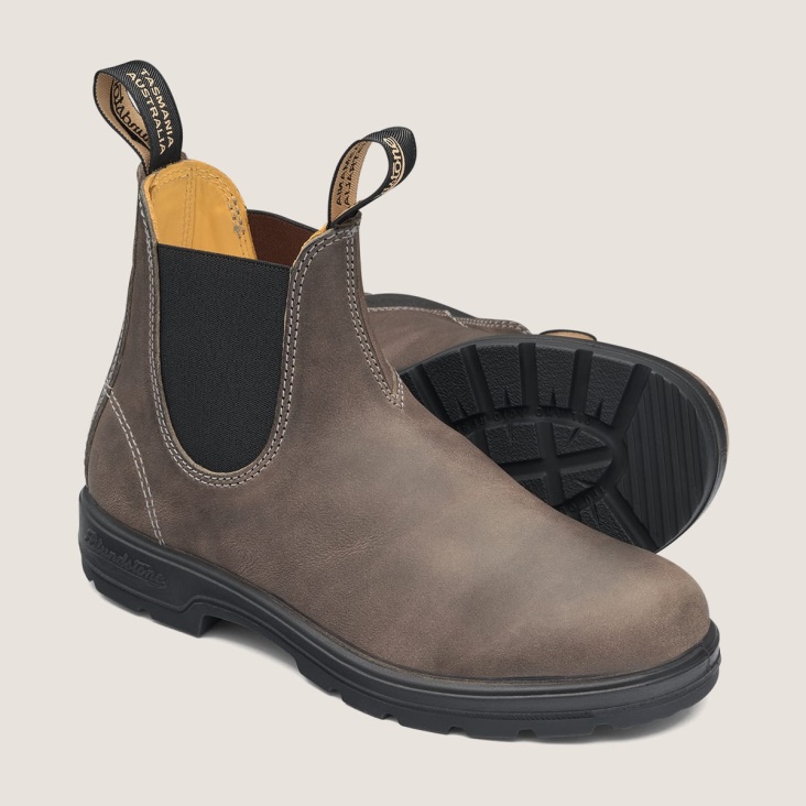 Men's Classics Chelsea Boots Steel Grey Fashion Blundstone