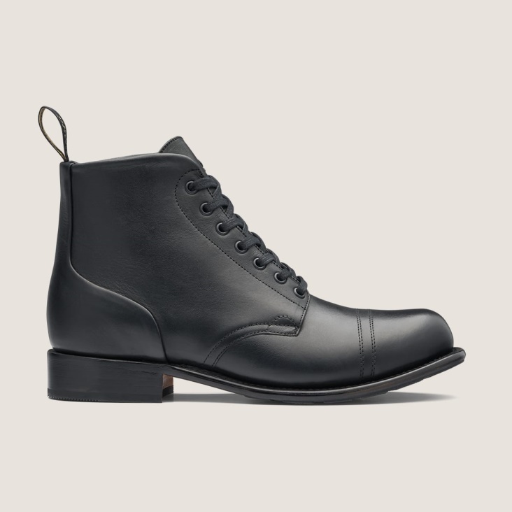Men's Heritage Lace Up Boots Black Fashion Blundstone