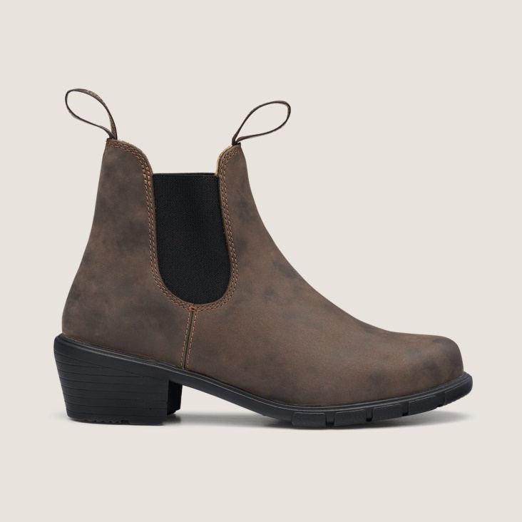 Women's Series Heeled Boots Rustic Brown Fashion Blundstone