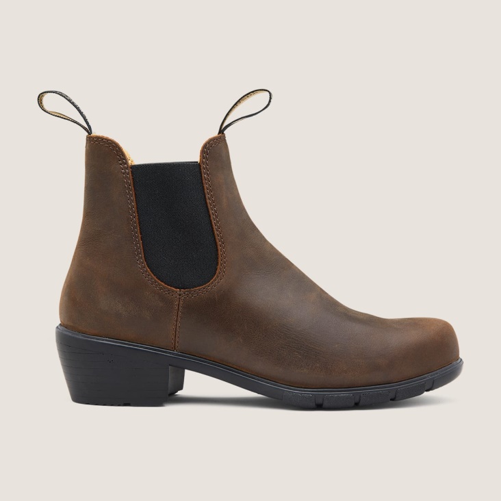 Fashion Blundstone Women's Series Heeled Boots Antique Brown
