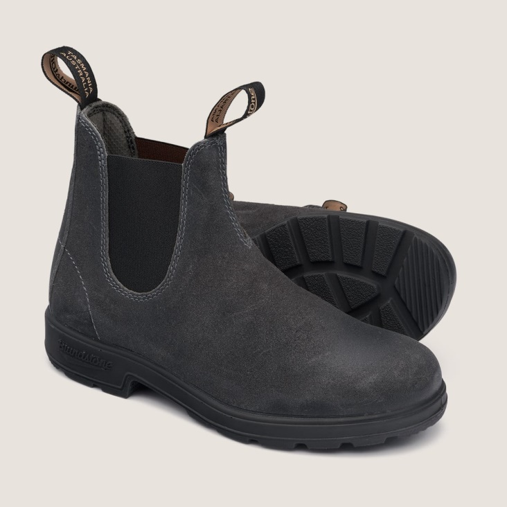Fashion Blundstone Men's Originals Suede Boots Steel Grey