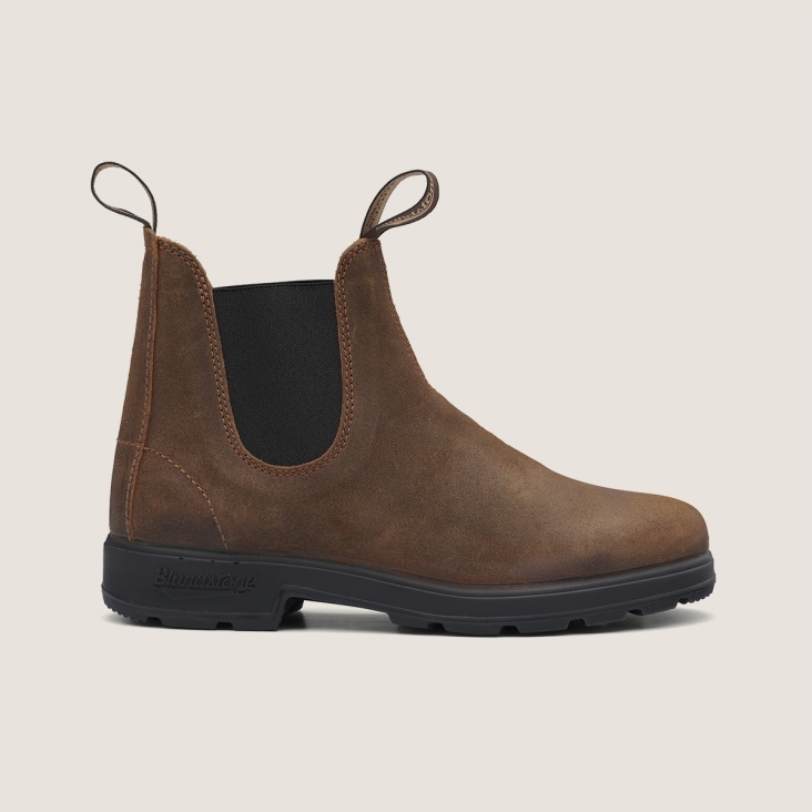Men's Originals Suede Boots Tobacco Fashion Blundstone