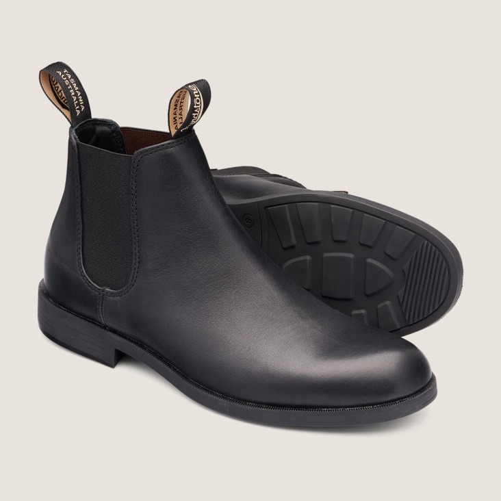 Men's Fashion Blundstone Dress Ankle Boots Black