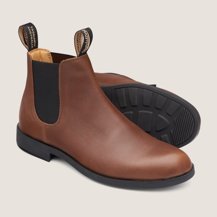 Men's Dress Ankle Boots Tan Fashion Blundstone