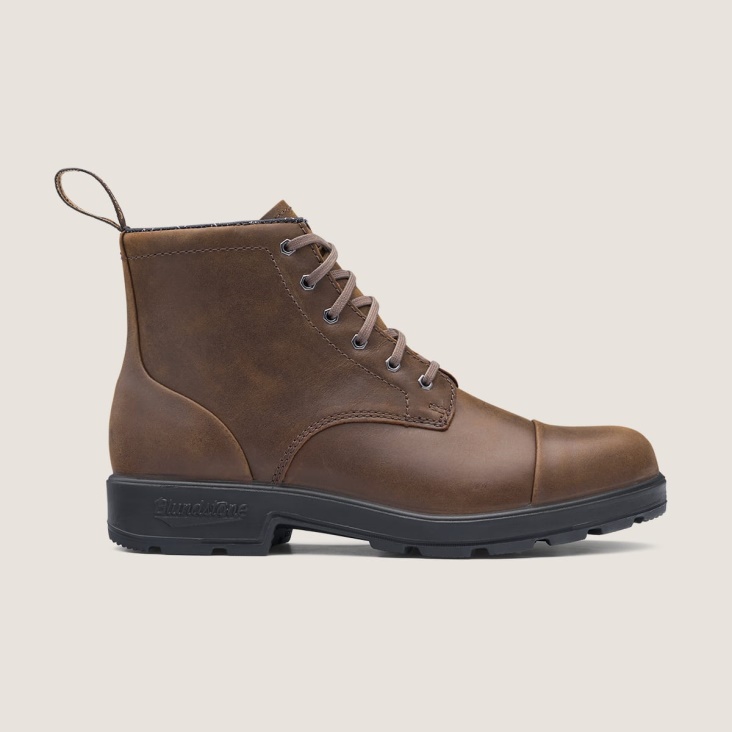Men's Originals Lace Up Boots Antique Brown Fashion Blundstone