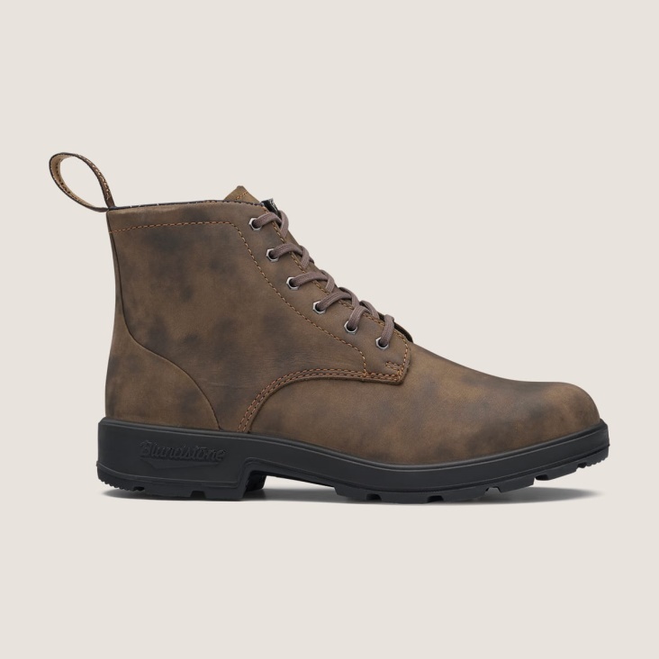 Women's Fashion Blundstone Originals Lace Up Boots Rustic Brown
