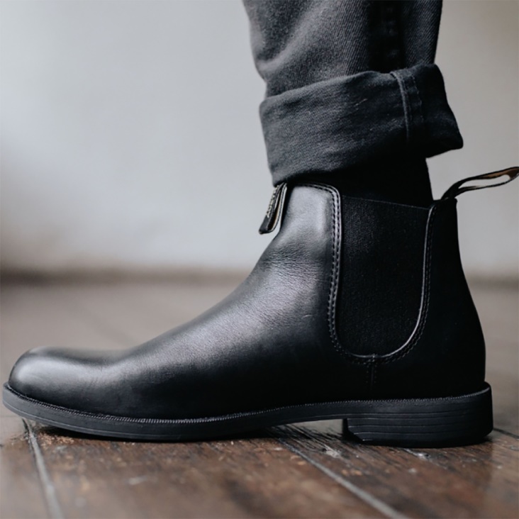 Fashion Blundstone Men's Dress Ankle Boots Black