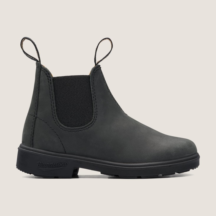 Kids' Series Chelsea Boots Rustic Black Fashion Blundstone