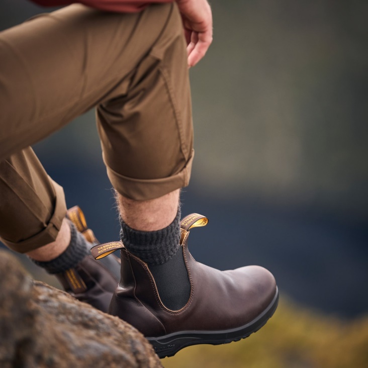 Fashion Blundstone Men's All-Terrain Chelsea Boots Cocoa Brown