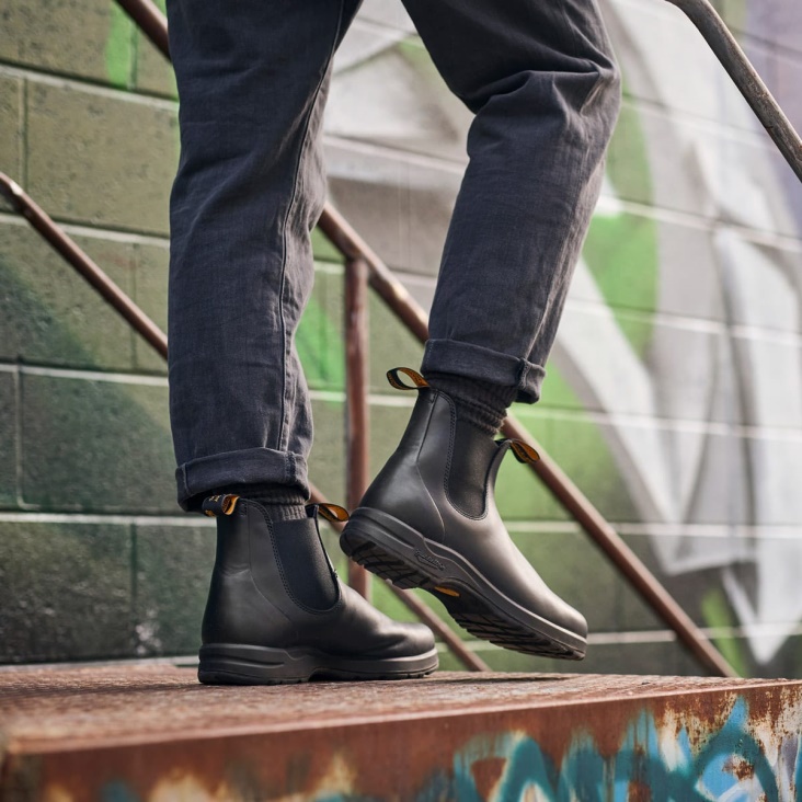Men's All-Terrain Chelsea Boots Black Fashion Blundstone