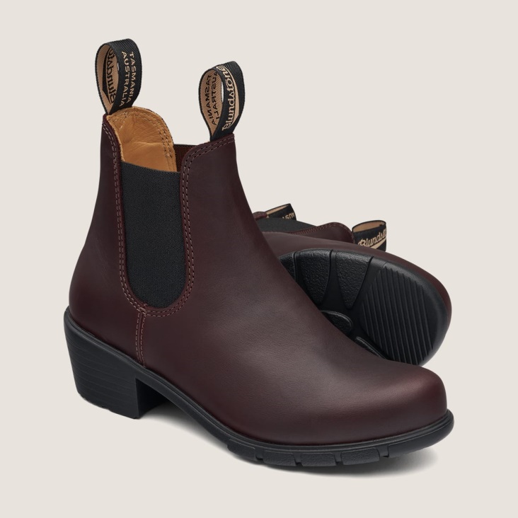 Women's Fashion Blundstone Series Heeled Boots Shiraz