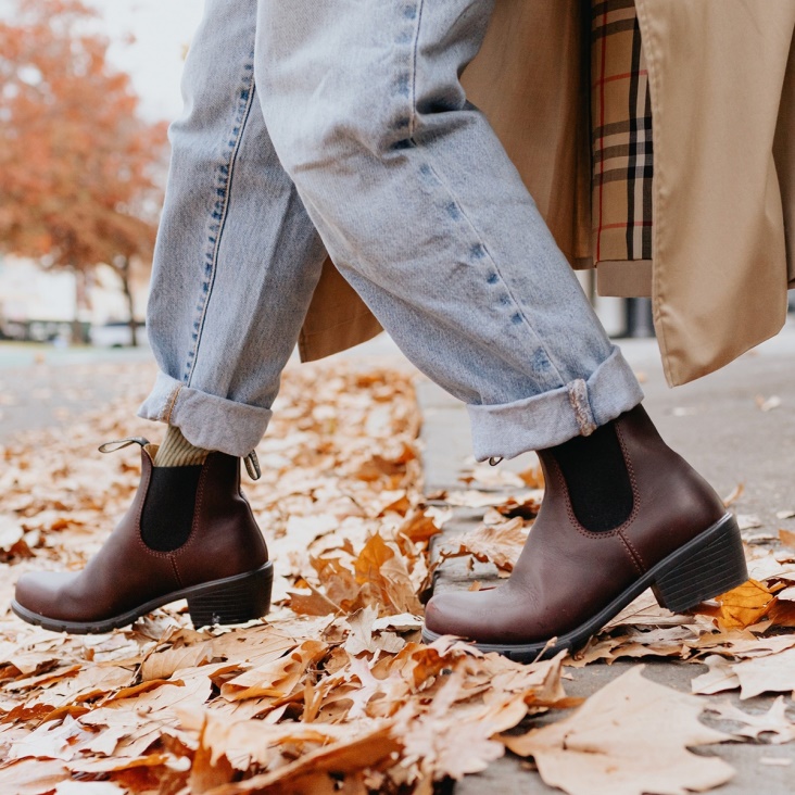 Women's Fashion Blundstone Series Heeled Boots Shiraz