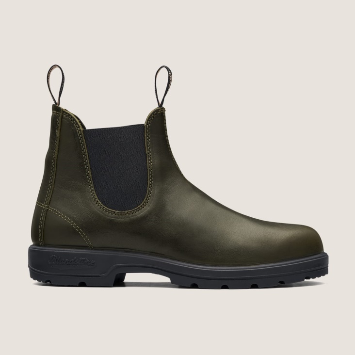 Women's Classics Chelsea Boots Green Fashion Blundstone