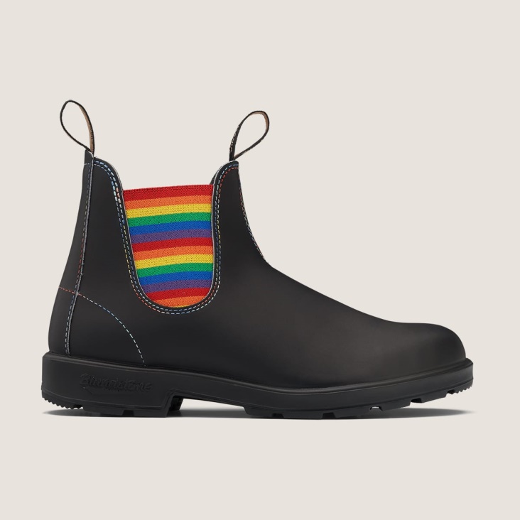 Fashion Blundstone Men's Originals Chelsea Boots Black/Rainbow