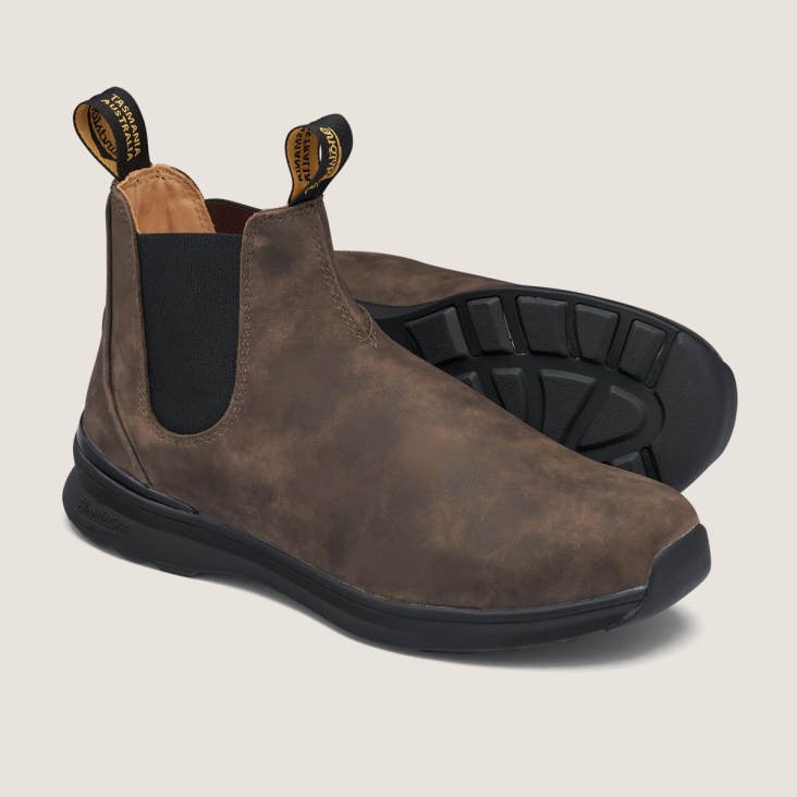 Men's Active Chelsea Boots Rustic Brown Fashion Blundstone