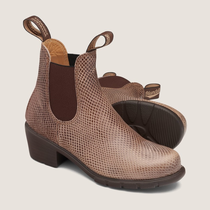 Women's Series Heeled Boots Shell Lizard Fashion Blundstone