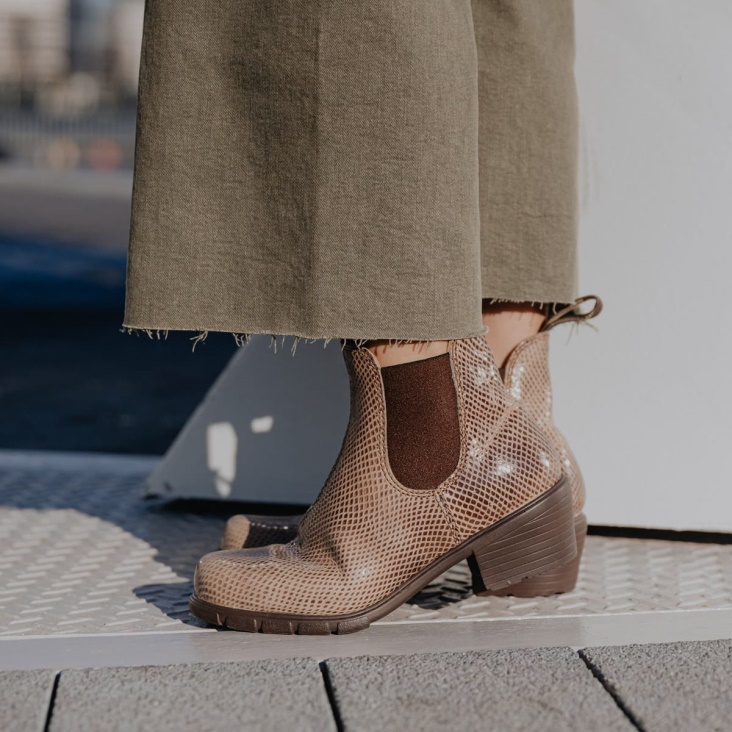 Women's Series Heeled Boots Shell Lizard Fashion Blundstone