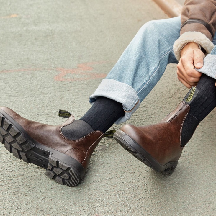 Fashion Blundstone Men's Originals Vegan Boots Brown