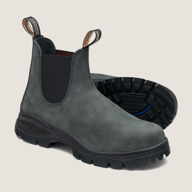 Fashion Blundstone Men's Lug Chelsea Boots Rustic Black
